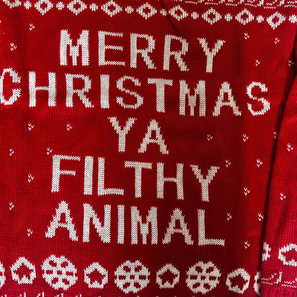 Merry Christmas Ya Filthy Animal