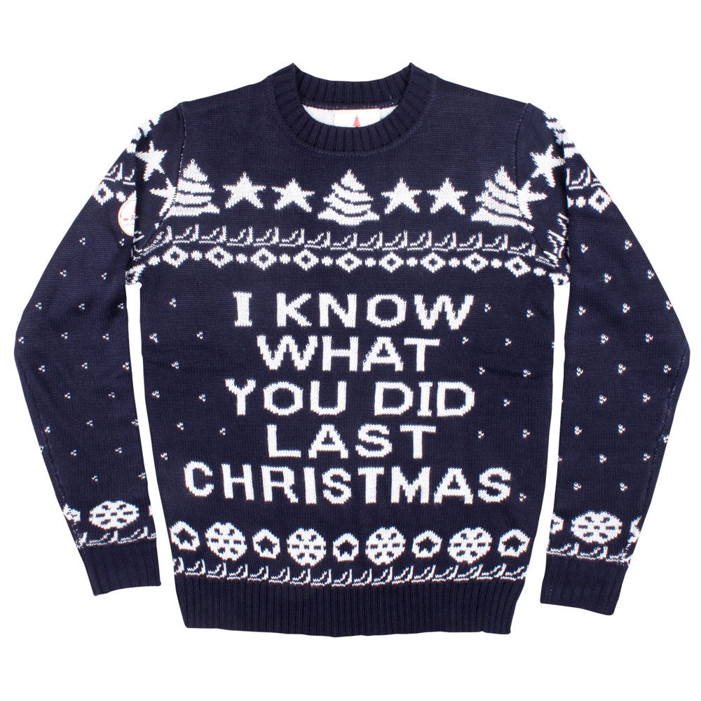 I know what you did last Christmas , Christmas Jumper