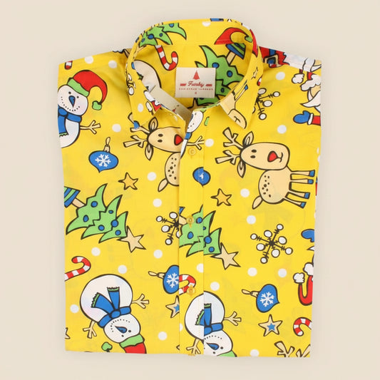 Yellow Christmas Shirt