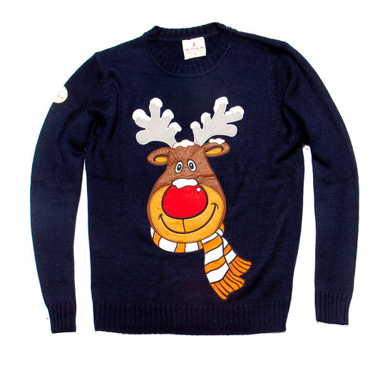 Funky Christmas Jumper rudolph christmas jumper