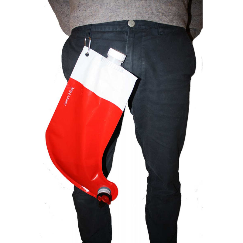 Santa Stocking Flask