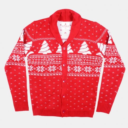 Original Funky Cardigan (Red)